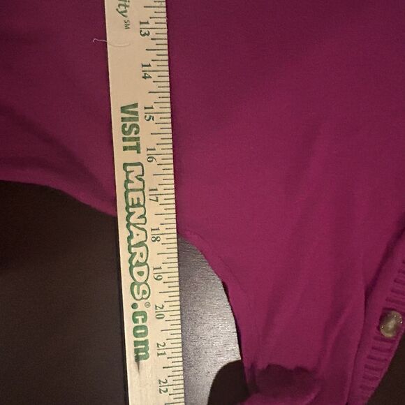 The Limited Y2K Magenta Button Shoulder Sweater Size Small Vintage Retro - Picture 6 of 13